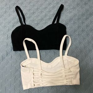 Brandy Melville caged bralette